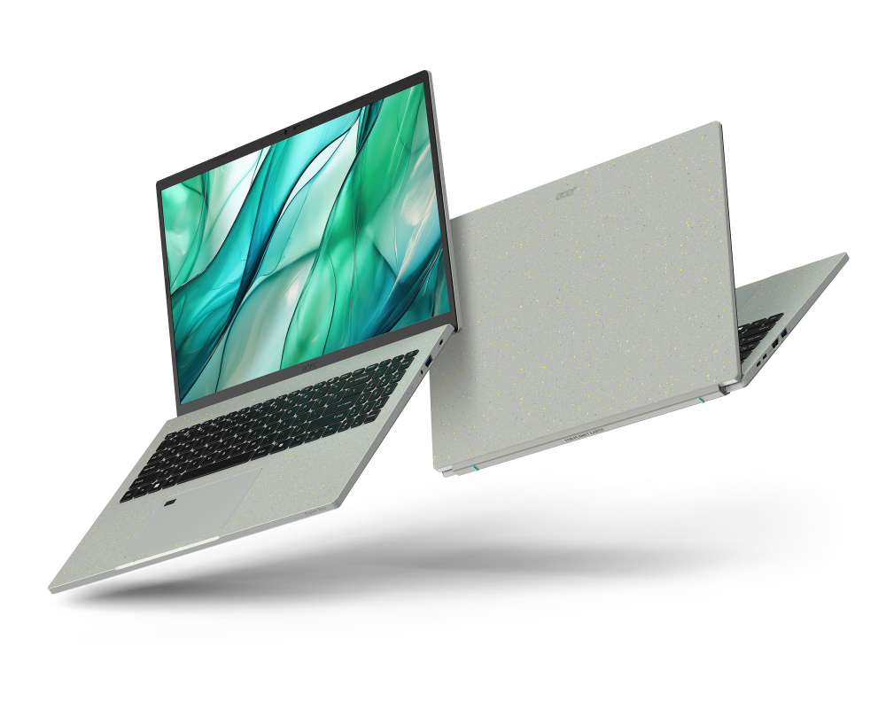 AUO launches the world&rsquo;s first display manufactured using 100 percent green energy from self-sufficient solar and green energy wheeling, partnering with Acer to create the Aspire Vero 16 carbon-neutral laptop